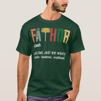 Funny Pappa Far Fa-vänner T Shirt