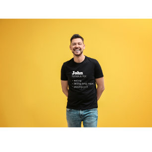 Funny Pappa Fars dag, Novelty Gift Personlig T Shirt