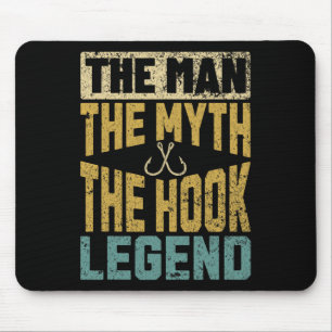 Funny Pappa Fishing Man Myth Krok Legend Fisherman Musmatta