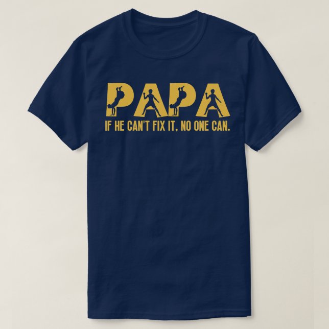 Funny Pappa, födelsedag 12 T Shirt (Design framsida)