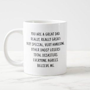 Funny Pappa Fotto Collage Coffee Mugg Jumbo Mugg