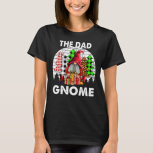 Funny Pappa Gnome-familjen matchande julklapp T Shirt