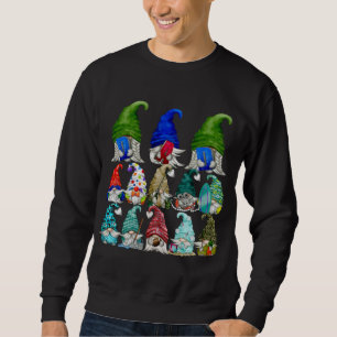 Funny Pappa Joke Champion Gnomes Lång Ärmad Tröja