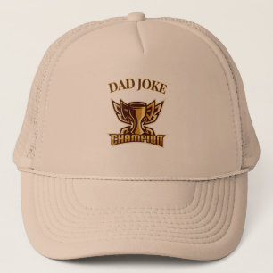 Funny Pappa Joke Champion Trophy Keps