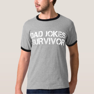 Funny Pappa Joke Survivor Sarcastic T Shirt