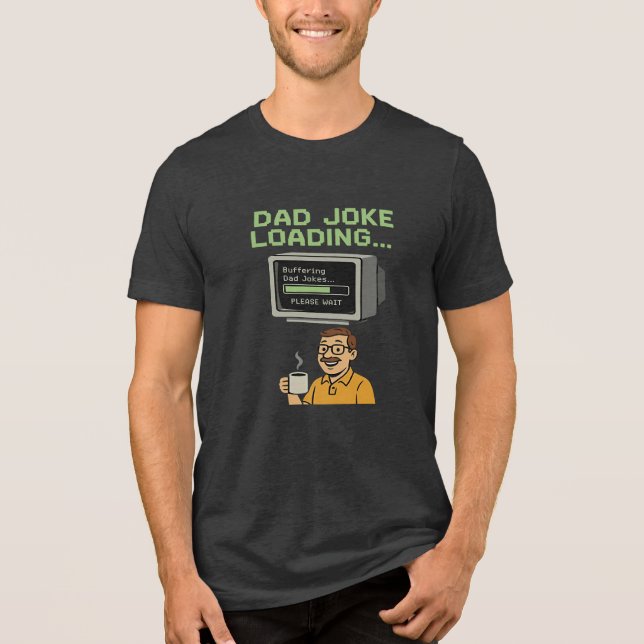 Funny Pappa Joke Tee - Far Dag Gift (Framsida)