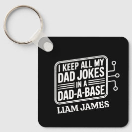 Funny Pappa Jokes Fars dag-gåva till pappa Nyckelring