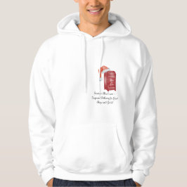 Funny Pappa jul Hoodie | Santa's Mailroom
