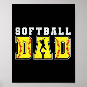 Funny Pappa Life Softll Sell Grandpa Fars dag Poster