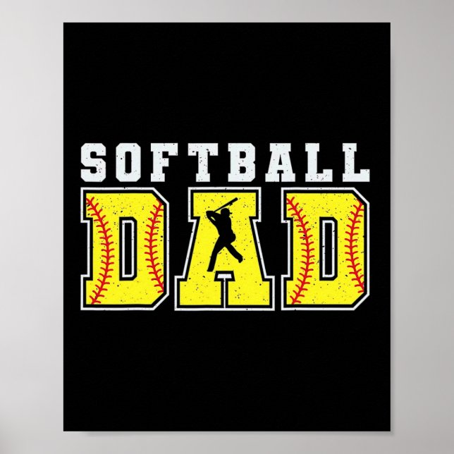 Funny Pappa Life Softll Sell Grandpa Fars dag Poster (Framsidan)