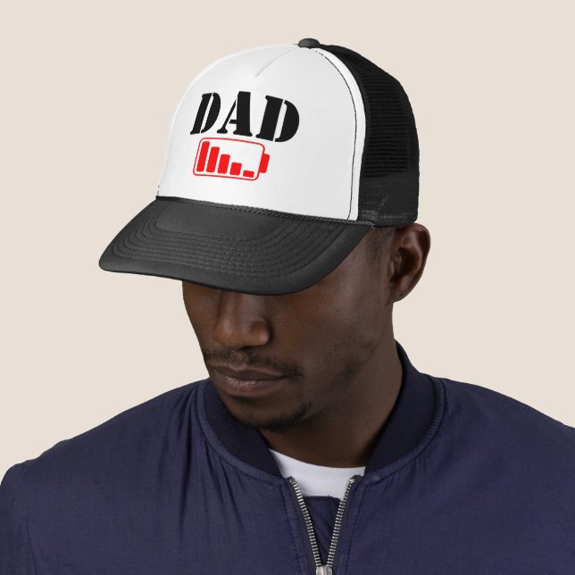 FUNNY PAPPA LOW FLADDERMUS RED BATTERY DADDY GIFT KEPS (In Situ)