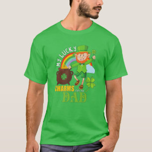 Funny Pappa Paddy Day St Patricks Lucky Charms Cal T Shirt
