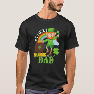 Funny Pappa Paddy Day St Patricks Lucky Charms Cal T Shirt