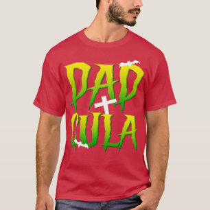 Funny Pappa pappa Dracula Monster Costume Hallowee T Shirt