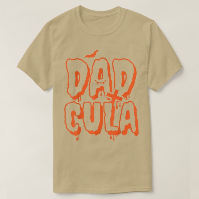 Funny Pappa pappa Dracula Monster Costume Hallowee T Shirt (Design framsida)