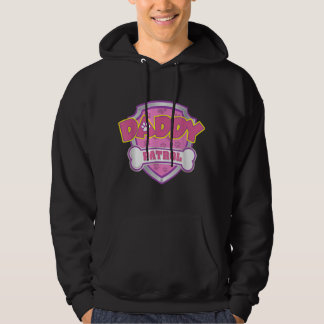 Funny pappa Patrol - Hund Mamma, Pappa, För manar Hoodie