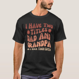 Funny Pappa Quote Grandpa Coola Pappa T Shirt