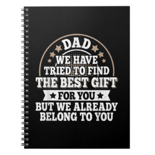 Funny Pappa Sayed Graphic Vintage Pappa Far Anteckningsbok