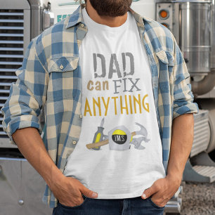 Funny Pappa Simple Manar Verktyg Anpassningsbar Mo T Shirt
