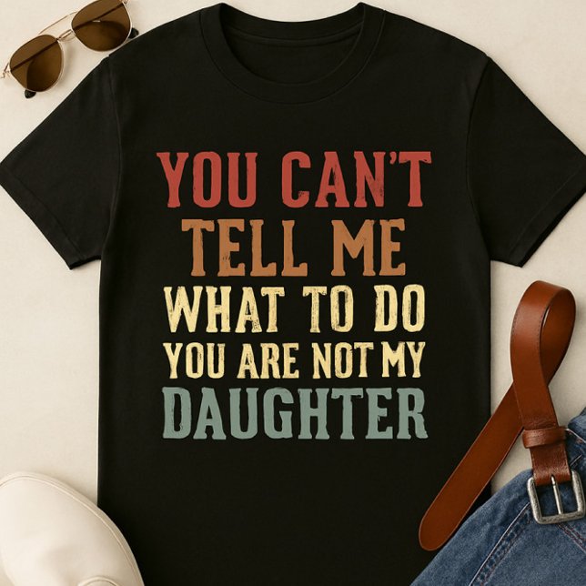 Funny Pappa T-Shirt - "Du kan inte säga vad jag sk (Skapare uppladdad)