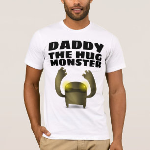FUNNY PAPPA T-SHIRTS, HUG MONSTER T SHIRT