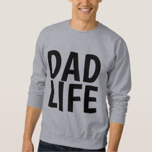 Funny PAPPA T-Shirts PAPPA Life Lång Ärmad Tröja