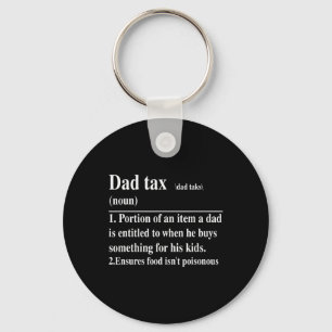 Funny Pappa Tax Definition Fars dag Nyckelring
