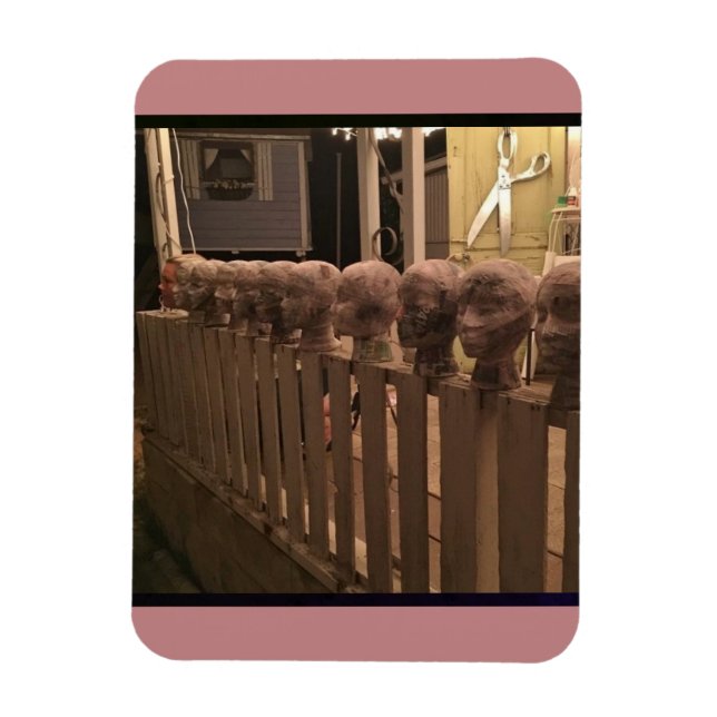 Funny Papper Mache Magnet (Vertikal)