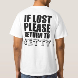Funny Par Shirts Personlig Tee