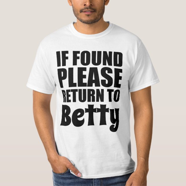 Funny Par Shirts Personlig Tee Shirt (Framsida)