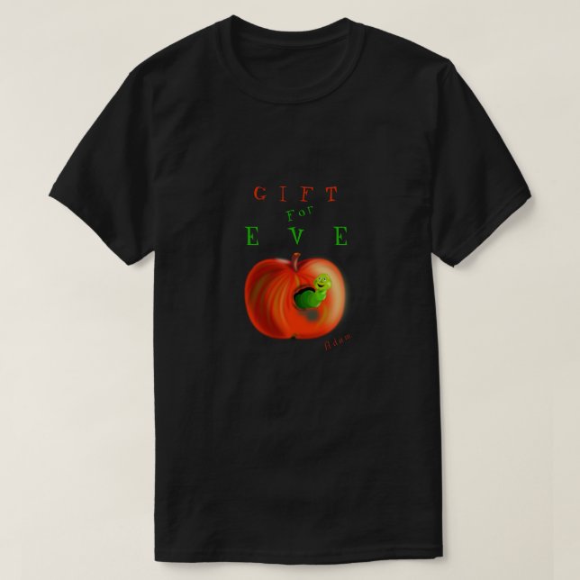 Funny Paradise Apple Manar-Shirt - Anpassningsbar  T Shirt (Design framsida)