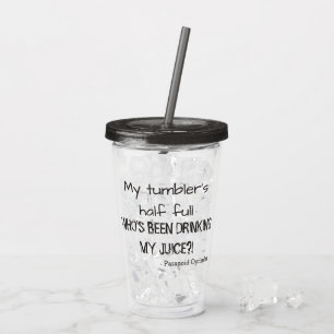 Funny Paranoid Optimist-offert Take Away Mugg