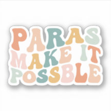 Funny Paraprofessionell Gift, Para Teacher