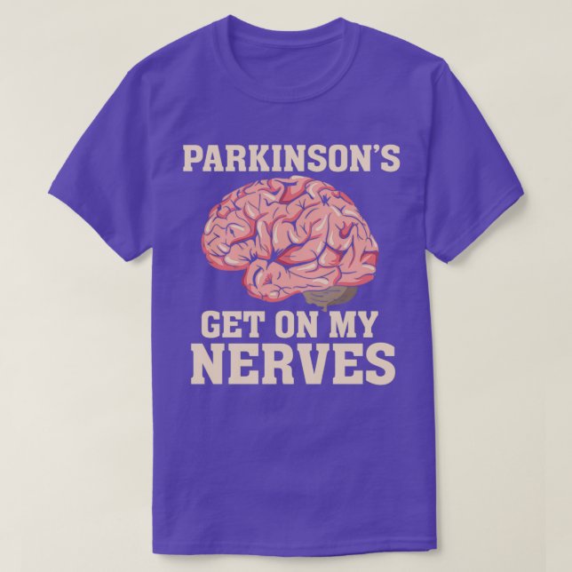 Funny Parkinsons Diseased Humor Gift T Shirt (Design framsida)