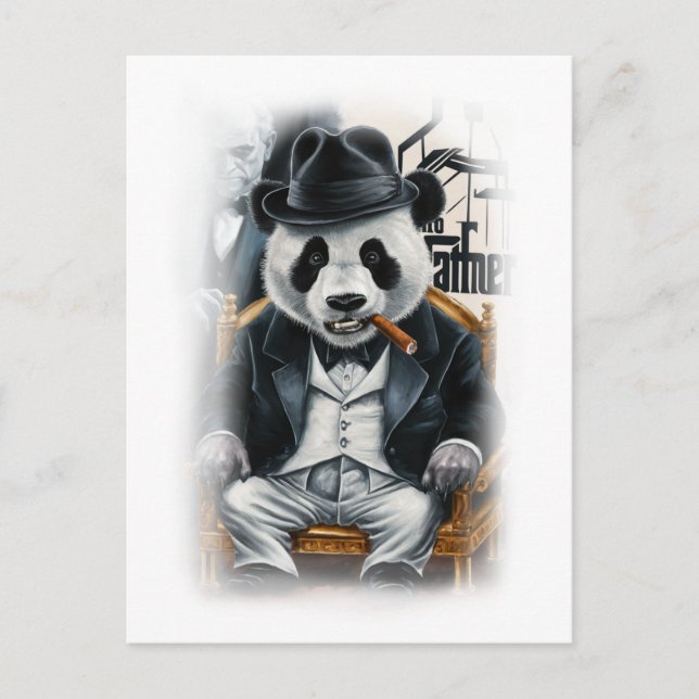 Funny Parody Movie Design on a White Helg Vykort (Framsida)