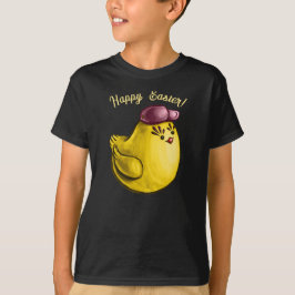 Funny Påsk Chicken Tecknad T Shirt