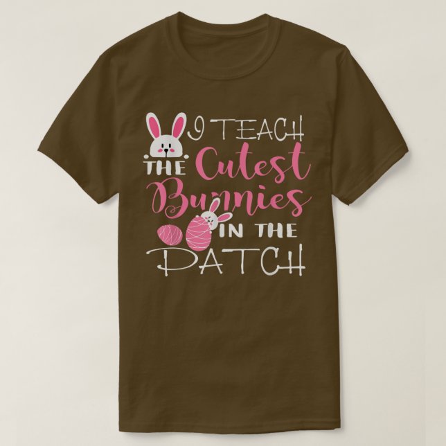 Funny Påsk-lärare Kindergarten School Cutest Bu T Shirt (Design framsida)