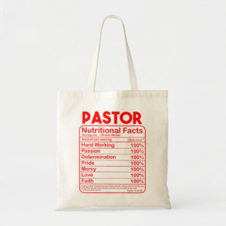 Funny Pastor Apprecision Gift För manar Women Cool Tygkasse