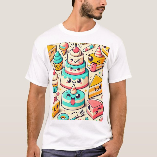 Funny Pastry Chef & Baker Gift T Shirt (Framsida)