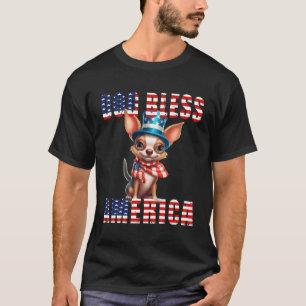 Funny Patriotic Chihuahua T Shirt