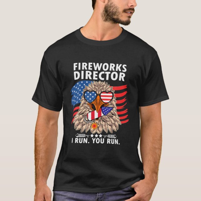 Funny Patriotics Pride Eagle Usa Flag 4Th Of July T Shirt (Framsida)