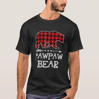 Funny Pawpaw Bear Matching Family Christmas Bear R T Shirt