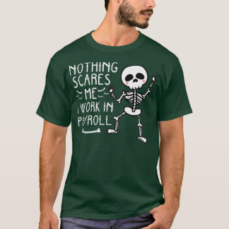 Funny Payroll Halloween Human Resources Dancing T Shirt