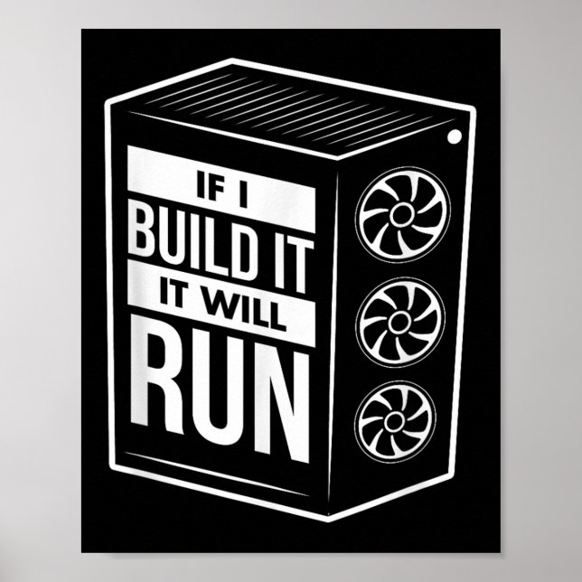 Funny PC Builder-leverans - Computer Builder &amp; Poster (Framsidan)