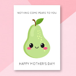 Funny Pear Mors dag-kort Kort