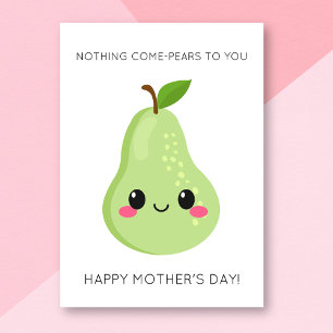 Funny Pear Mors dag-kort Kort