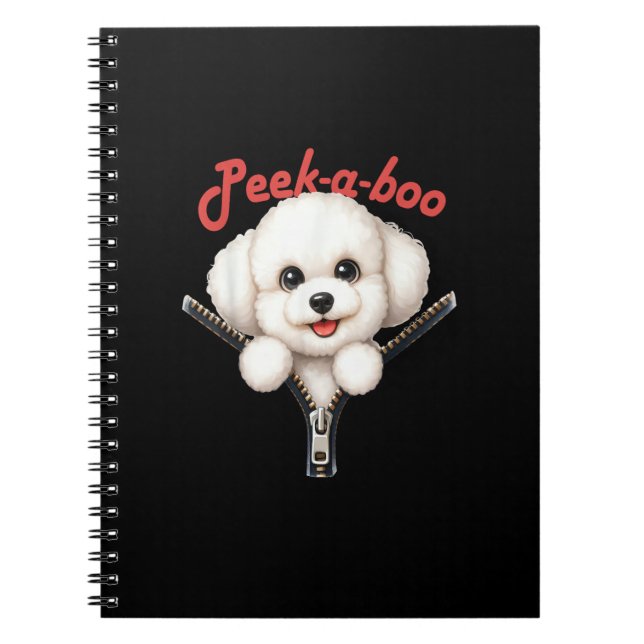 Funny - Peekaboo Halloween Anteckningsbok (Framsidan)