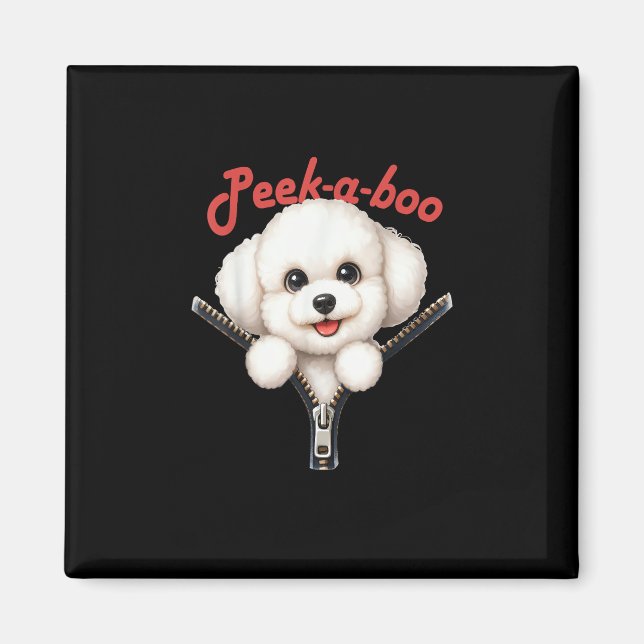 Funny - Peekaboo Halloween Magnet (Framsidan)