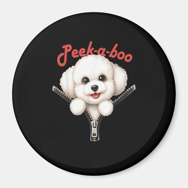 Funny - Peekaboo Halloween Magnet (Framsidan)
