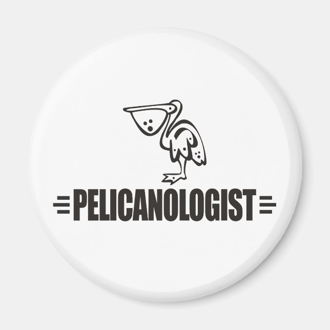 Funny Pelican Magnet (Framsidan)